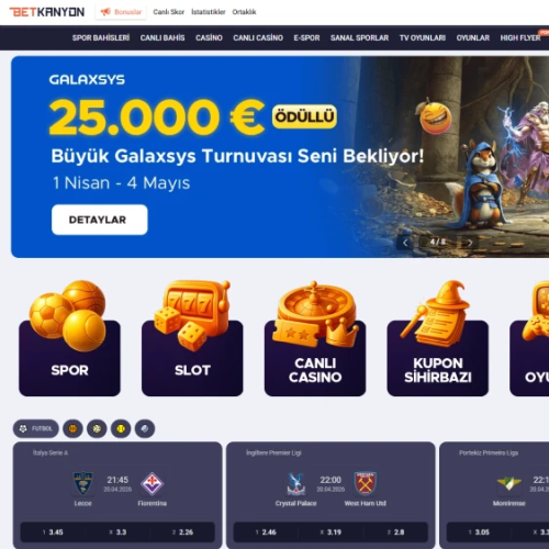 Betkanyon ekran görüntüsü