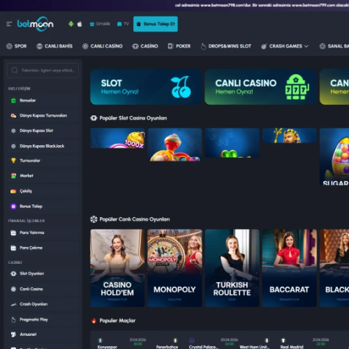 Betmoon ekran görüntüsü