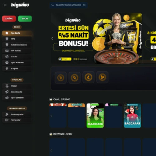 Bigwino ekran görüntüsü