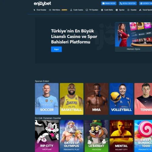 Enjoybet ekran görüntüsü
