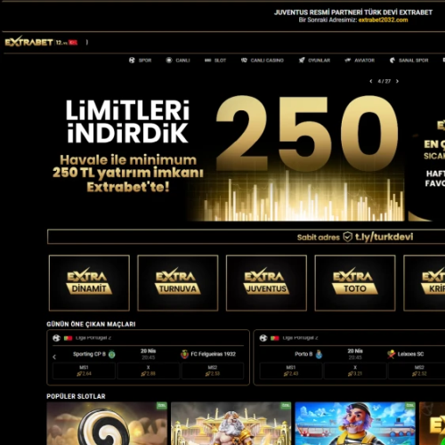 Extrabet ekran görüntüsü