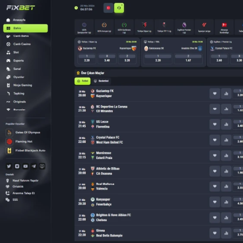Fixbet ekran görüntüsü