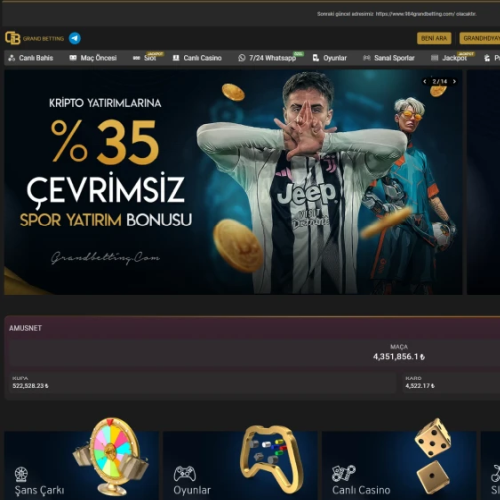 Grandbetting ekran görüntüsü