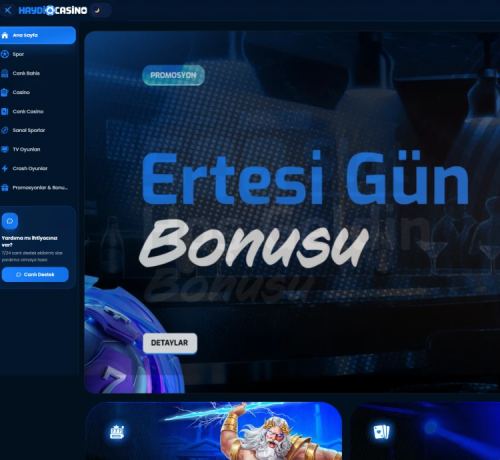 Haydi Casino ekran görüntüsü