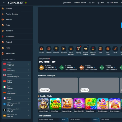 Joinbet ekran görüntüsü