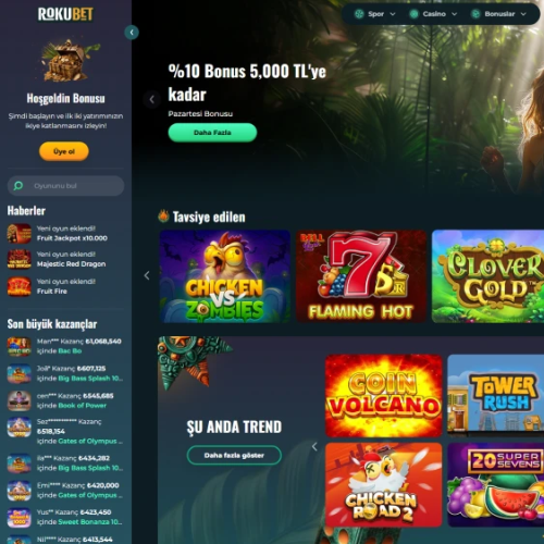 Rokubet ekran görüntüsü
