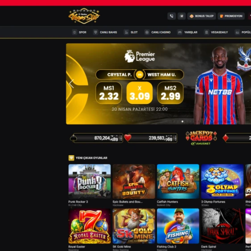 Vegasslot ekran görüntüsü