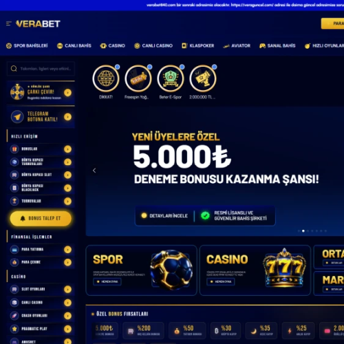 Verabet ekran görüntüsü