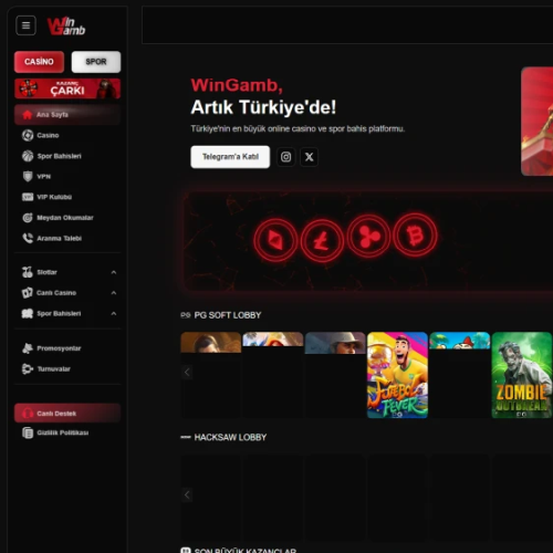 Wingamb ekran görüntüsü